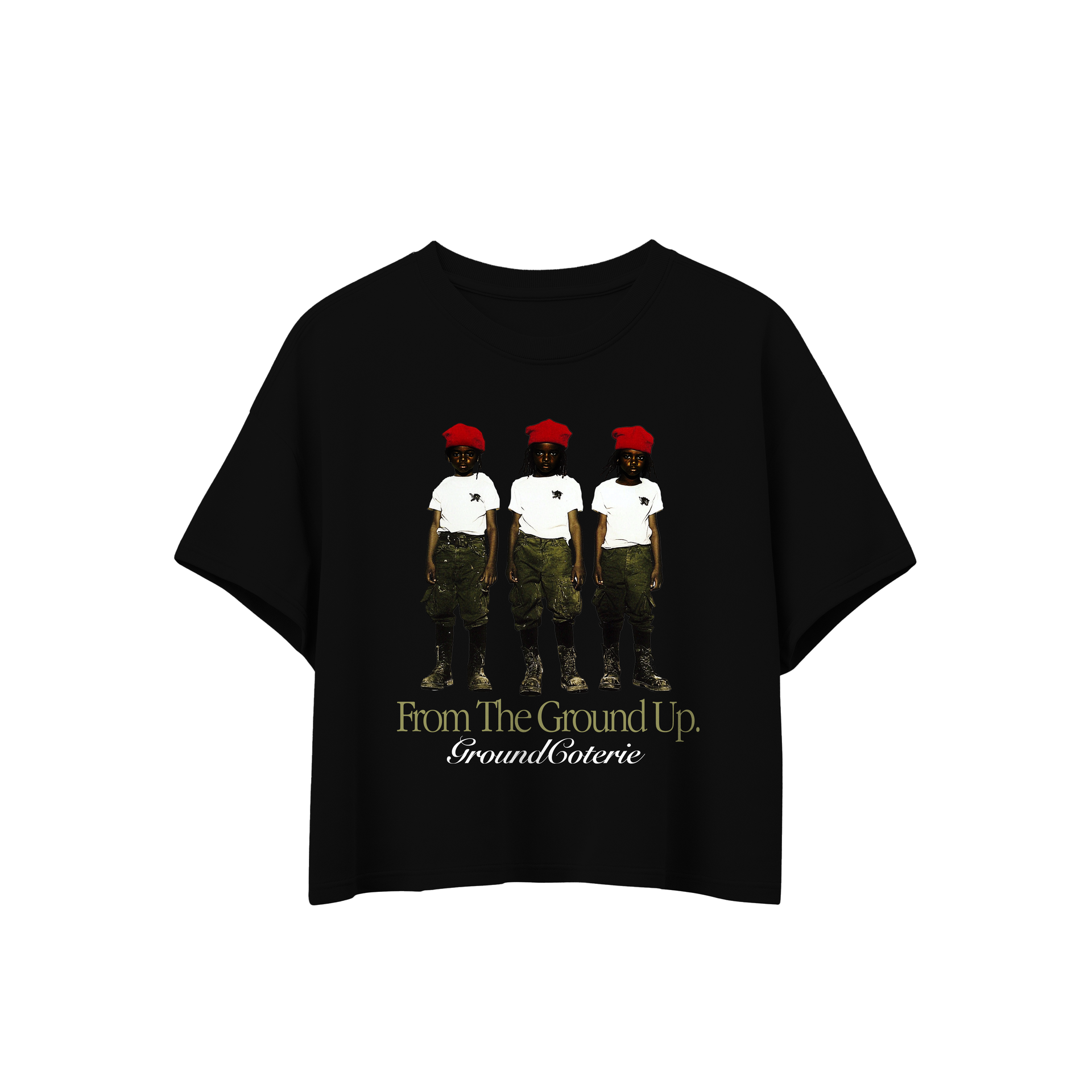 "MUDBABY" TEE (BLACK)