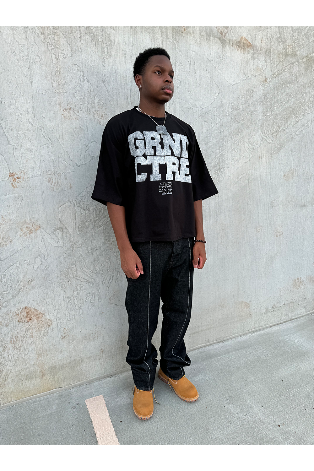 "GRND CTRE" Tee